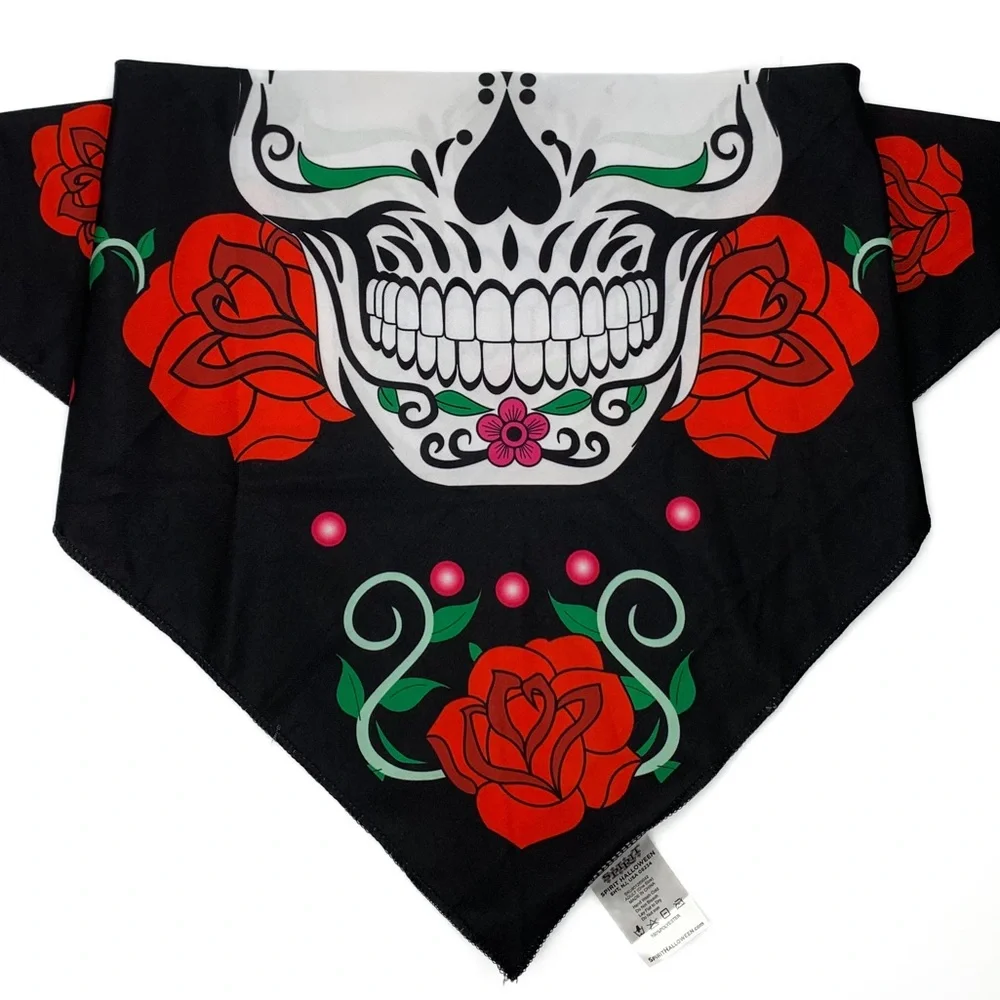 DÍA DE LOS MUERTOS FACE BANDANA